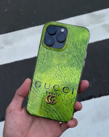 古馳金屬立標電鍍漸變手機殼-ZUIHANG SHOP